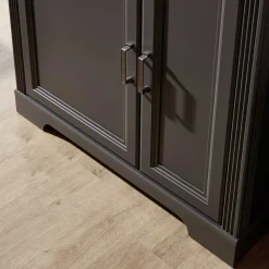 Wohnen Wohnwände<Landhaus TV Board & Vitrine Set - Thumbs (zweiteilig)