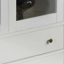 Wohnen Schränke<Landhaus Vitrine mit Doppeltür - Zarinas