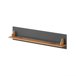 Wohnen Regale<Landhaus Wandboard in Grau und Kiefer - Eromsia (2er Set)