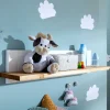 Wohnen Regale<Landhaus Wandboard in Weiß & Eichefarben - Envicron