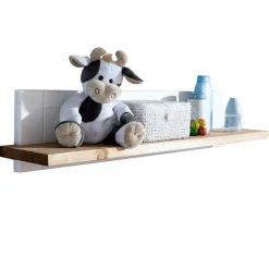 Wohnen Regale<Landhaus Wandboard in Weiß & Eichefarben - Envicron