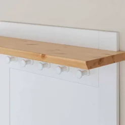 Wohnen Garderoben<Landhaus Wandgarderobe aus Kiefer - Saluts