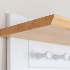Wohnen Garderoben<Landhaus Wandgarderobe aus Kiefer - Saluts