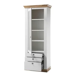 Wohnen Wohnwände<Landhaus Wohnzimmer Anbauwand Set - Diatara (vierteilig)