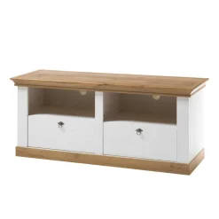 Wohnen Wohnwände<Landhaus Wohnzimmer Anbauwand Set - Diatara (vierteilig)