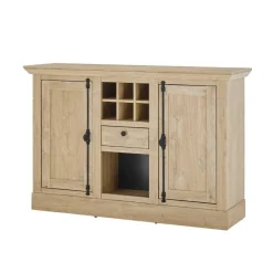 Wohnen Sideboards<Landhaus-Anrichte in Eiche Gold - Hengas