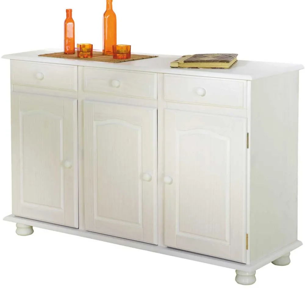 Wohnen Sideboards<Landhaus-Anrichte Menoria in Weiß