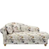 Wohnen Sofas<Landhaus-Recamiere mit Blumen Muster - Vergil