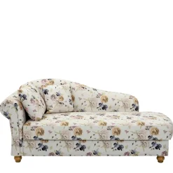 Wohnen Sofas<Landhaus-Recamiere mit Blumen Muster - Vergil