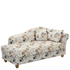 Wohnen Sofas<Landhaus-Recamiere mit Blumen Muster - Vergil