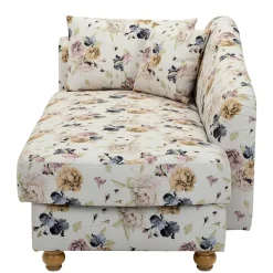 Wohnen Sofas<Landhaus-Recamiere mit Blumen Muster - Vergil