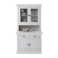 Wohnen Kommoden<Landhausstil Buffetschrank Satumare in Weiß