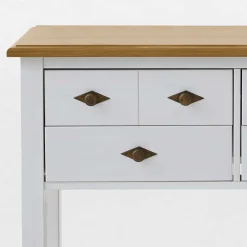 Wohnen Garderoben<Landhausstil Möbel Set Sibiuta in Weiß (zweiteilig)