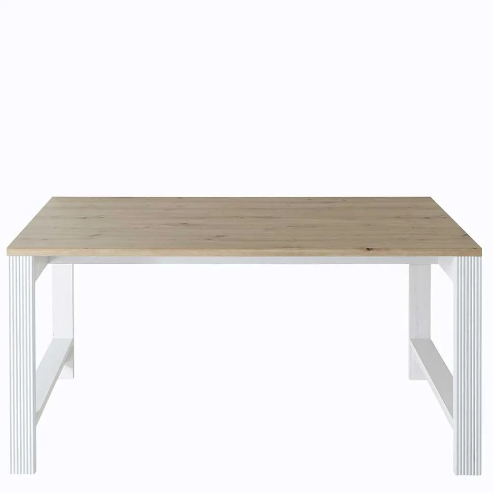 Wohnen Tische<Landhausstil Schreibtisch 160x80 cm - Mehady