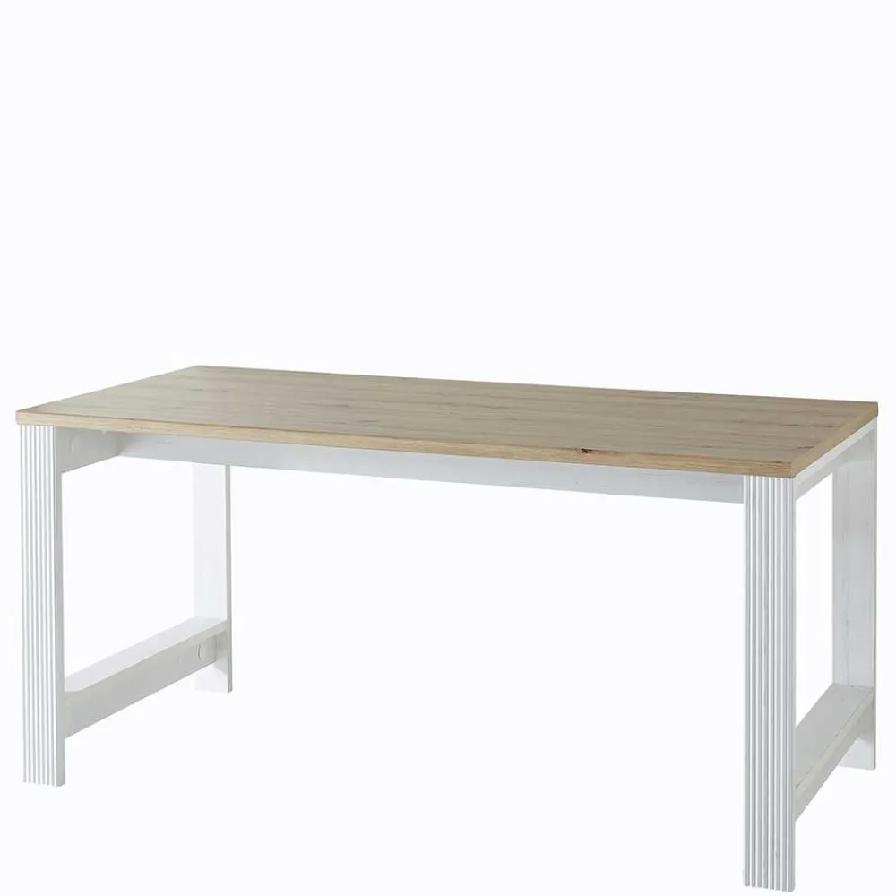 Wohnen Tische<Landhausstil Schreibtisch 160x80 cm - Mehady