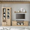 Wohnen Wohnwände<Landhaus-TV-Anbauwand Set - Hengas (dreiteilig)