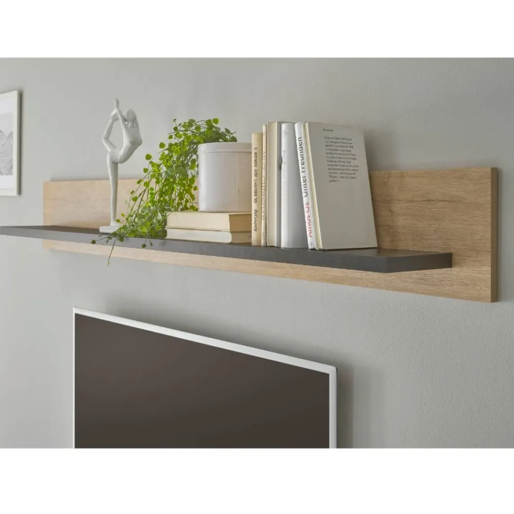 Wohnen Wohnwände<Landhaus-TV-Anbauwand Set - Hengas (dreiteilig)