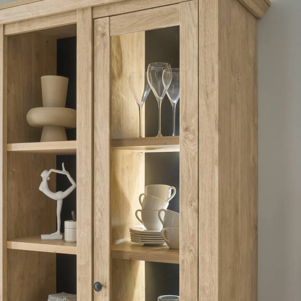 Wohnen Wohnwände<Landhaus-TV-Anbauwand Set - Hengas (dreiteilig)