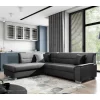 Wohnen Sofas<L-Design Funktionscouch in Dunkelgrau - Silecta