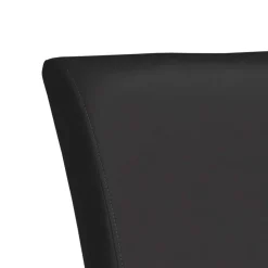 Wohnen Hocker<Leder Barhocker Copa in Schwarz