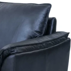 Wohnen Sofas<Leder Ecksofa in Schwarz - Lagon