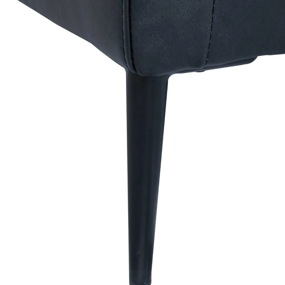 Wohnen Sofas<Leder Ecksofa in Schwarz - Lagon