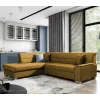 Wohnen Betten|Sofas<L-Form Bettcouch in Senfgelb Samt - Concista