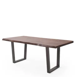 Wohnen Tische<Live Edge Tisch in Walnuss Braun - Typhanie