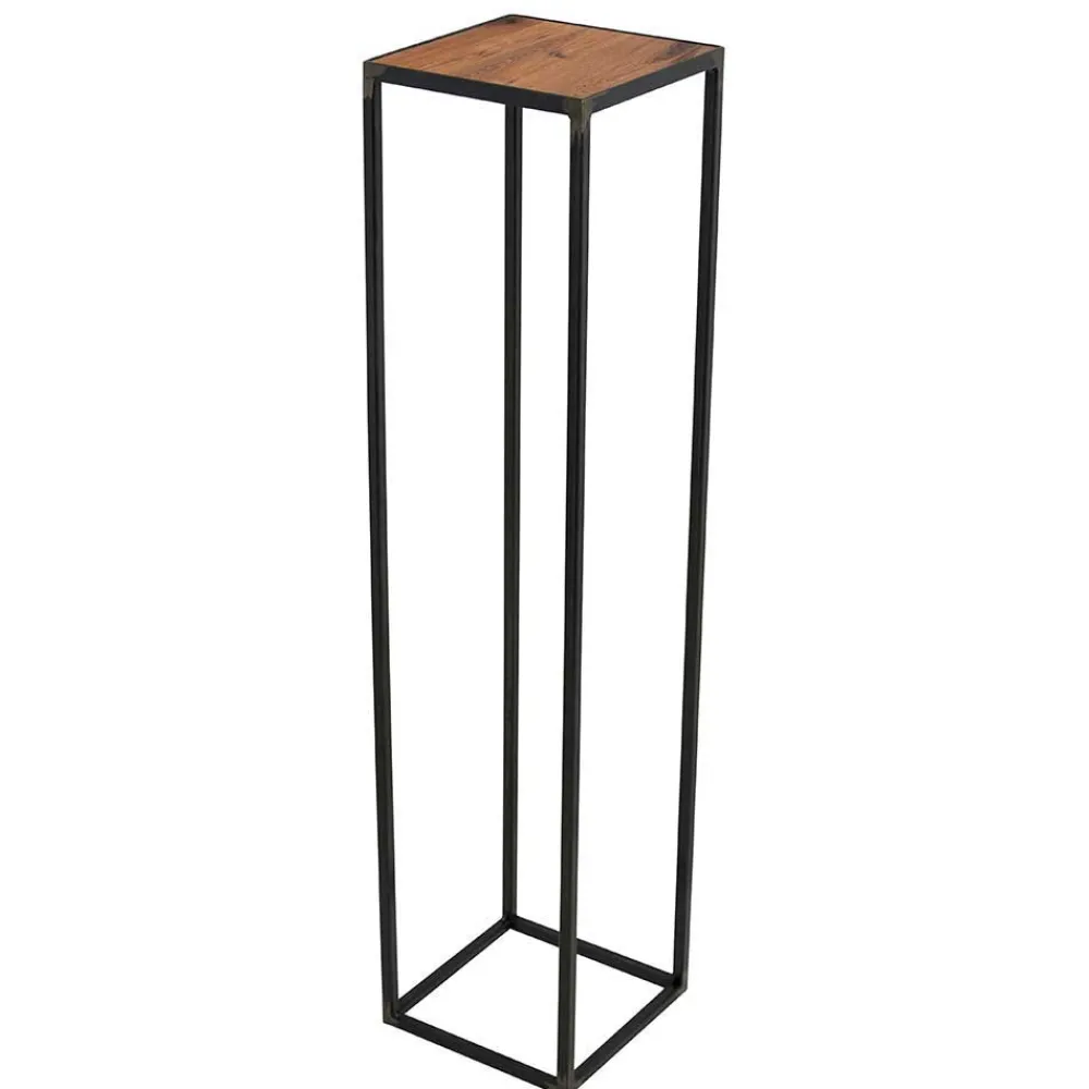 Wohnen Tische<Loft Blumenständer aus Eiche & Stahl - Ventry