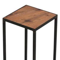 Wohnen Tische<Loft Blumenständer aus Eiche & Stahl - Ventry