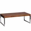 Wohnen Tische<Loft Design Couchtisch Jimena mit Holz und Metall