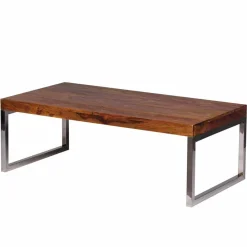 Wohnen Tische<Loft Design Couchtisch Jimena mit Holz und Metall