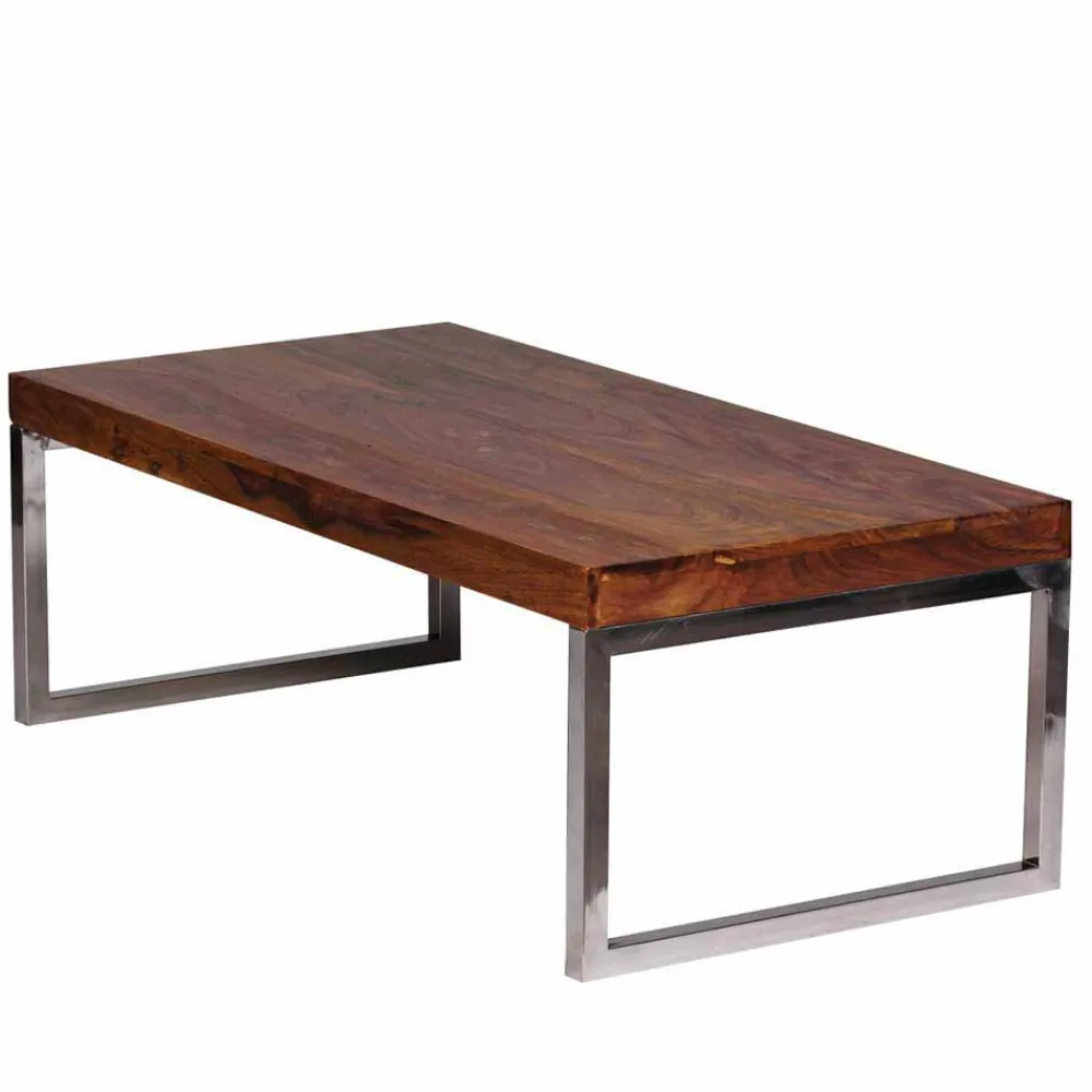 Wohnen Tische<Loft Design Couchtisch Jimena mit Holz und Metall