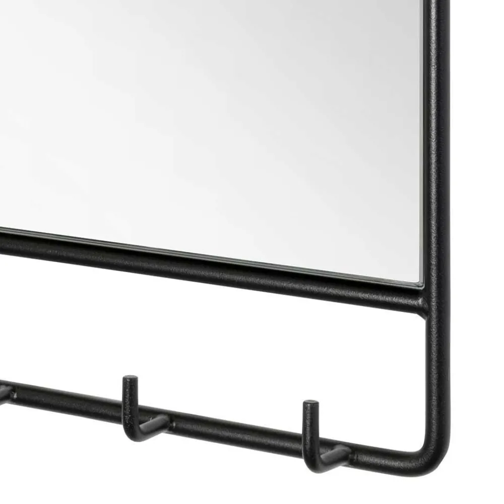 Wohnen Garderoben<Loft Design Flur Set in Schwarz - Creemas (dreiteilig)