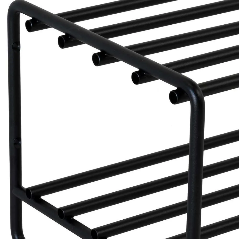 Wohnen Garderoben<Loft Design Flur Set in Schwarz - Creemas (dreiteilig)