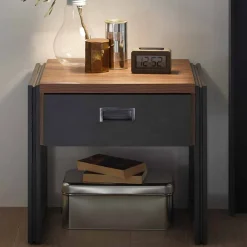 Wohnen Kommoden<Loft Design Nachttisch Rompira mit Schublade
