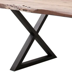 Wohnen Tische<Loft Designtisch mit Naturkante - Grandios
