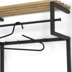 Wohnen Garderoben<Loft Design-Wandgarderobe 76x76x34 cm - Minuto