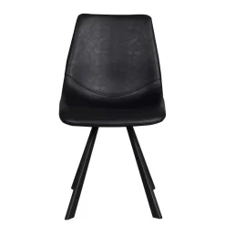 Wohnen Sitzgruppe<Loft Esstischgruppe mit Eiche White Wash Tisch Pulva & 6 Schalenstühlen (siebenteilig)