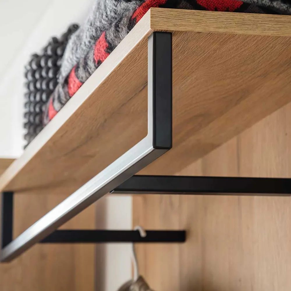 Wohnen Garderoben<Loft Möbel für Flur im Set - Truvisas (fünfteilig)