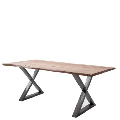 Wohnen Tische<Loft Style Esszimmertisch mit Baumkanten - Locceri