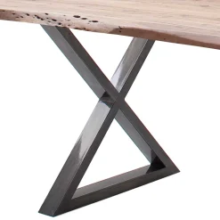 Wohnen Tische<Loft Style Esszimmertisch mit Baumkanten - Locceri