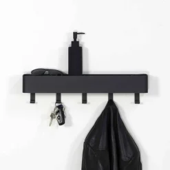 Wohnen Garderoben<Loft Style Garderoben-Leiste aus Stahl - Halgato