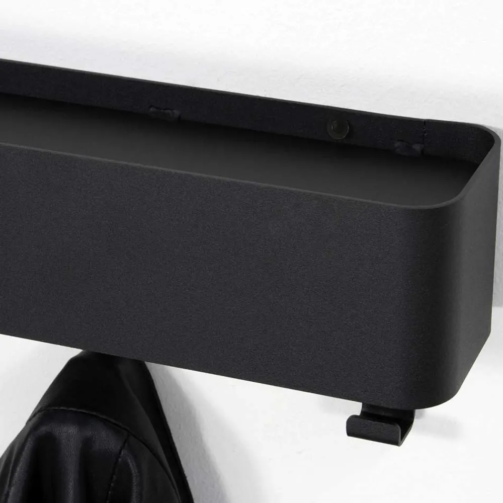 Wohnen Garderoben<Loft Style Garderoben-Leiste aus Stahl - Halgato