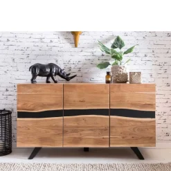 Wohnen Sideboards<Loft Style Sideboard Draguno aus Akazie massiv
