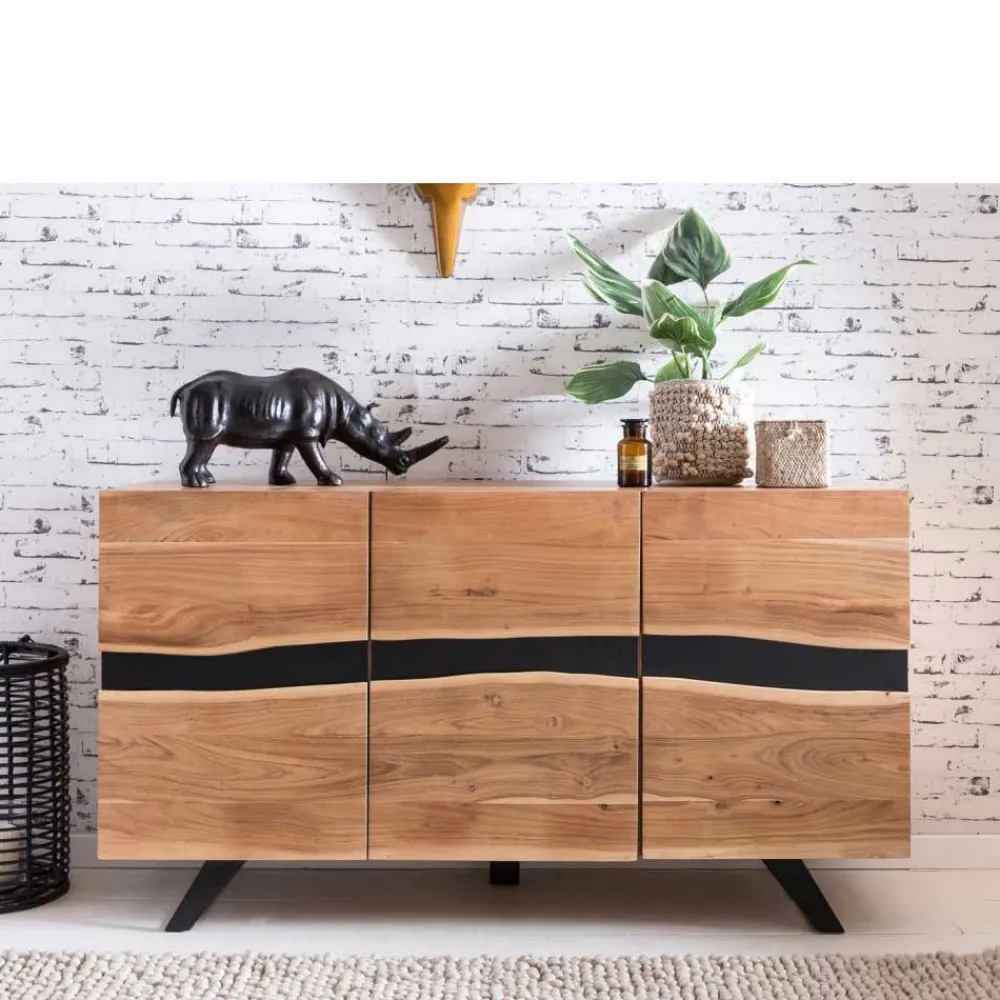 Wohnen Sideboards<Loft Style Sideboard Draguno aus Akazie massiv