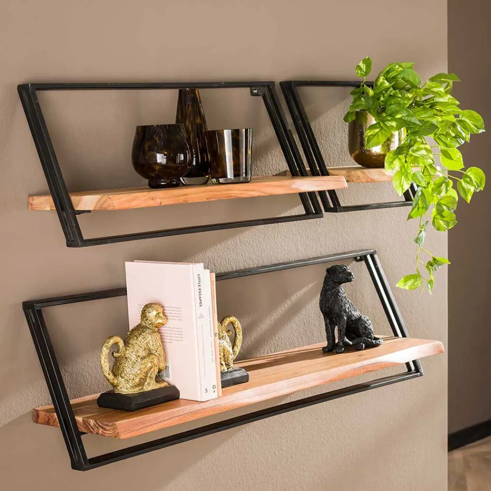 Wohnen Regale<Loft Style Wandboard Set - Massa (dreiteilig)
