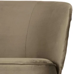 Wohnen Sofas<Lounge Couch in Khaki mit Schwarz - Cuba
