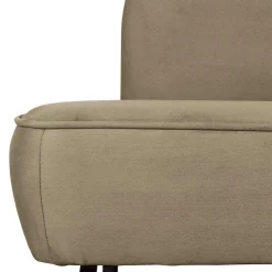 Wohnen Sofas<Lounge Couch in Khaki mit Schwarz - Cuba