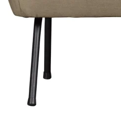 Wohnen Sofas<Lounge Couch in Khaki mit Schwarz - Cuba